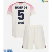 Bayer Leverkusen Loic Bade #5 Gostujuci Dres za djecu 2025-26 Kratak Rukav (+ Kratke hlače)